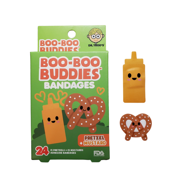 Pretzel and Mustard Bandages