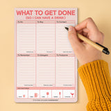 What to Get Done So I Can Have a Drink Pad (Pastel Version)