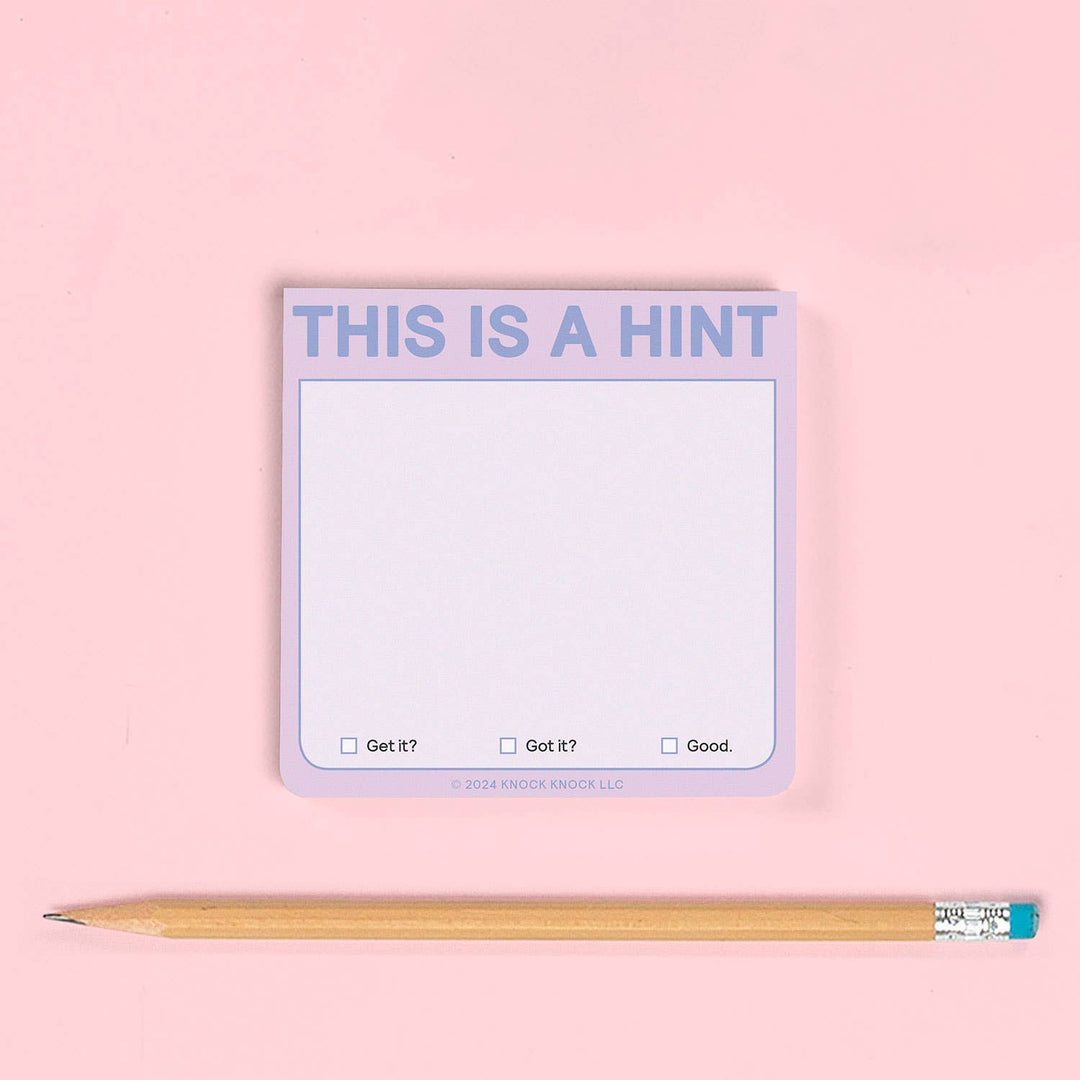 This Is a Hint Sticky Note