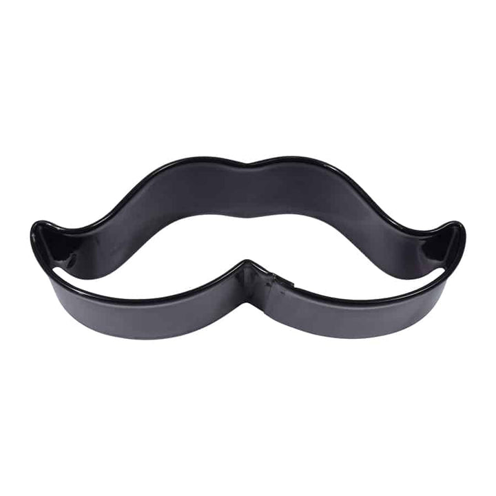 Mustache Cookie Cutter (Black, 4")