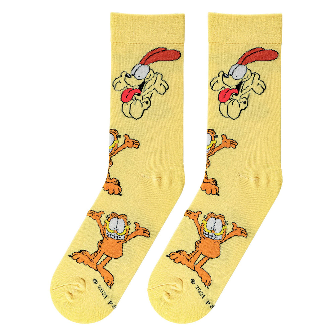 Garfield - Mens Crew Folded (Crazy Socks)