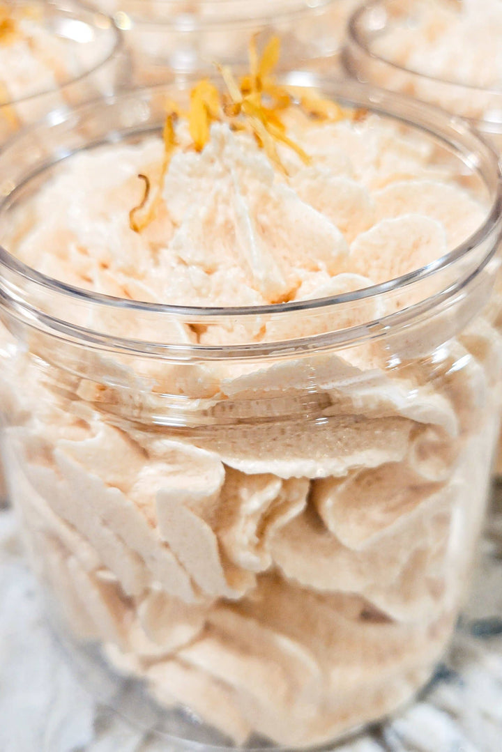 Apple Honey Whipped Soap + Scrub