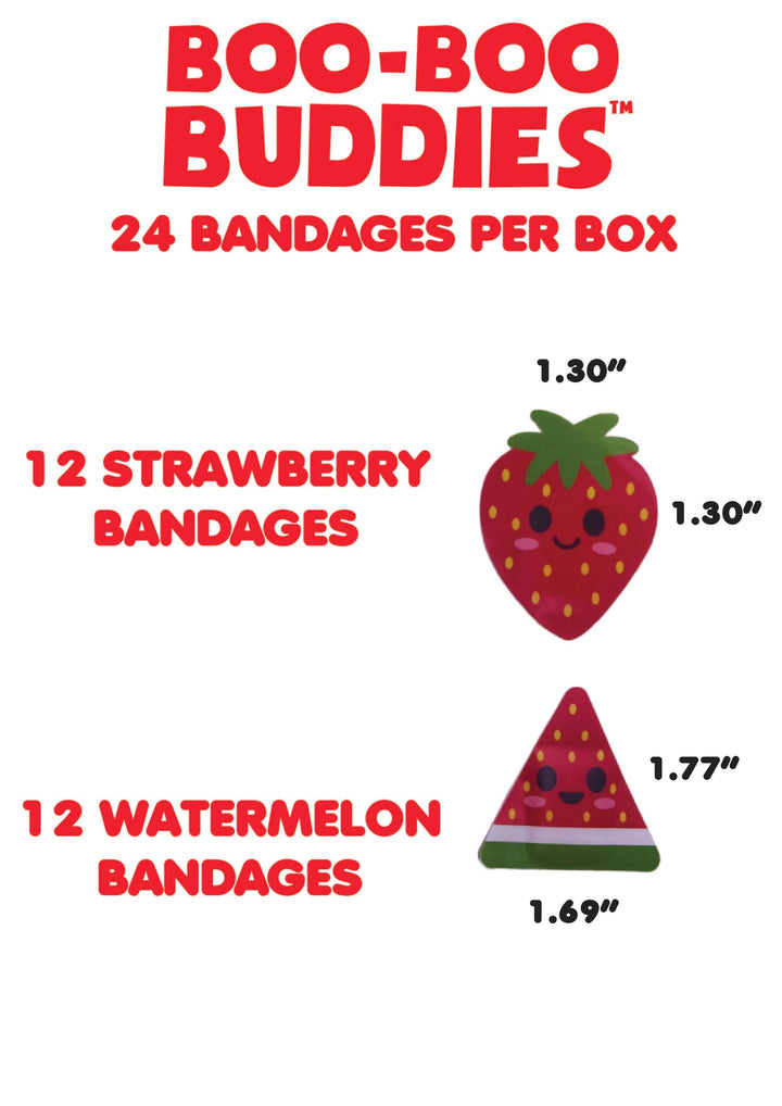 Watermelon and Strawberry Bandages
