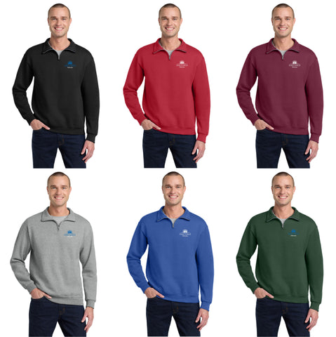 COH Jerzees Nublend® Cadet Collar Quarter-Zip Sweatshirt