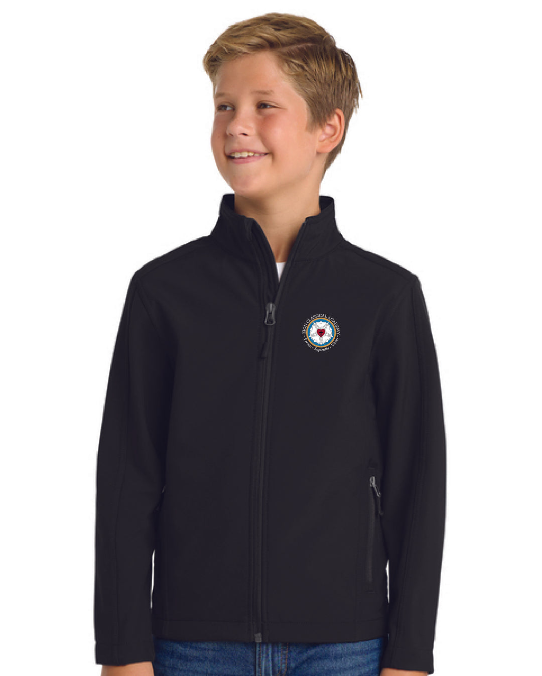 Zion Port Authority® Youth Core Soft Shell Jacket Y317