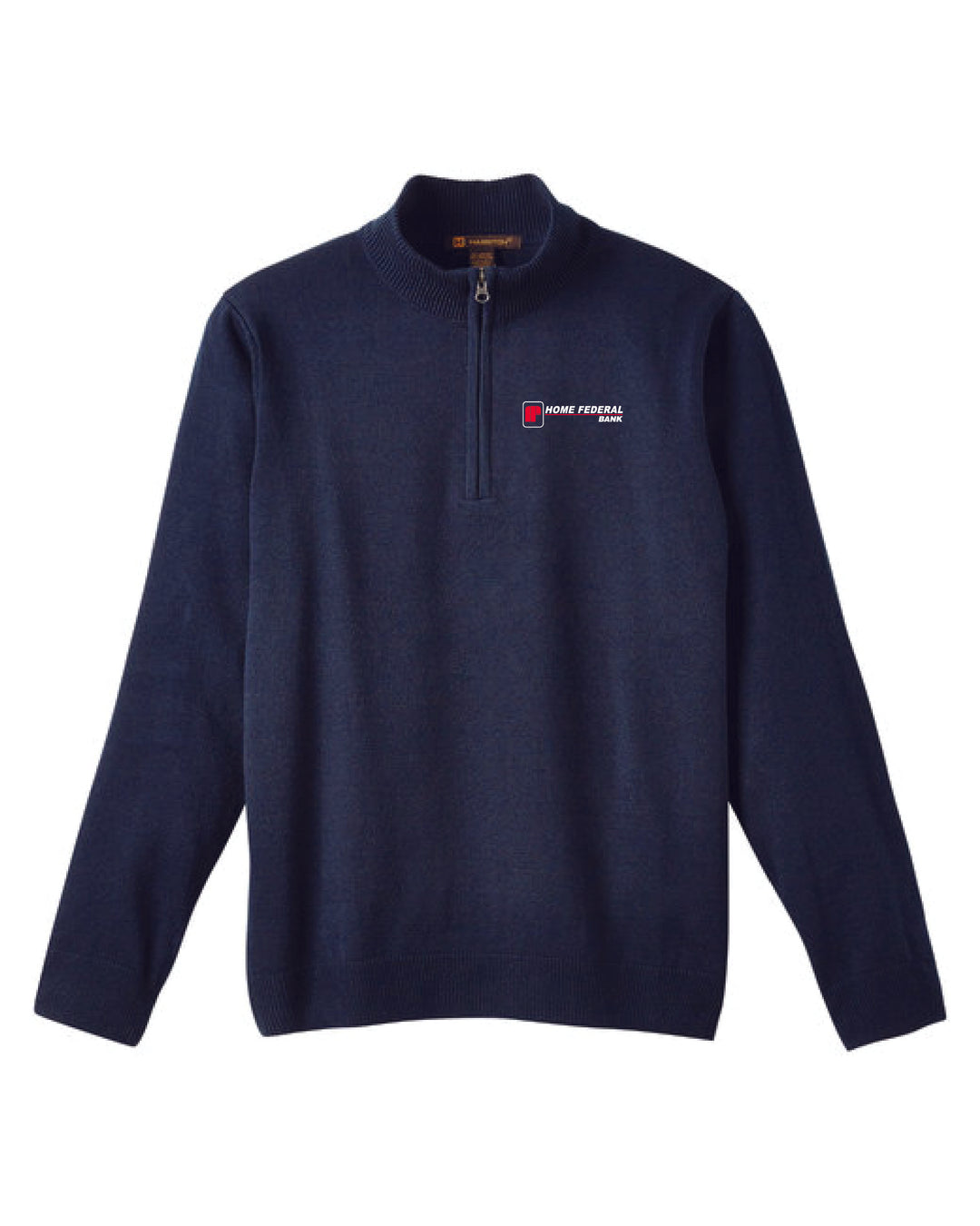 Home Federal Men's Harriton 1/4 Zip Sweater