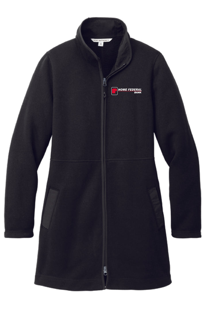 Women's Fleece Sweater Long Jacket