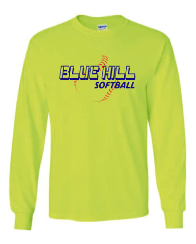 Blue Hill Softball Long-sleeve