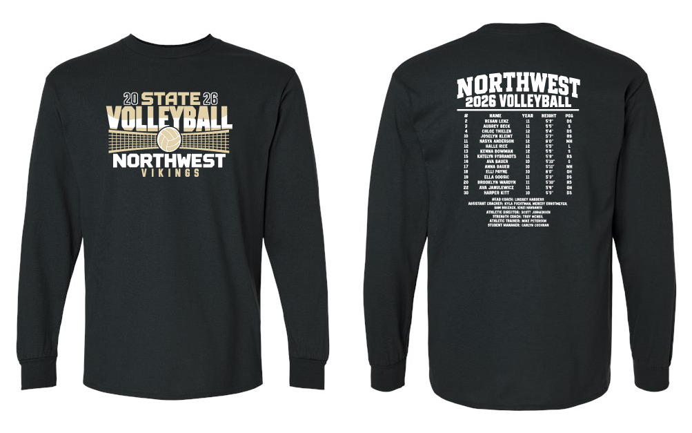 GINW State Volleyball Long Sleeve