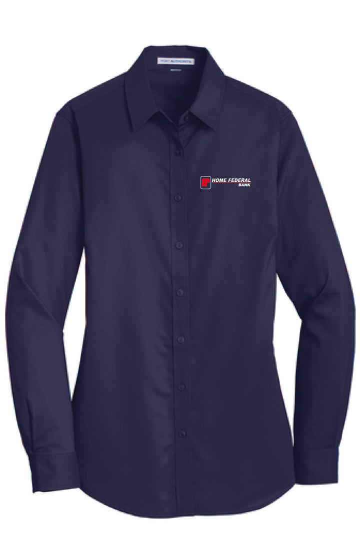 Home Federal Ladies Twill Dress Shirt