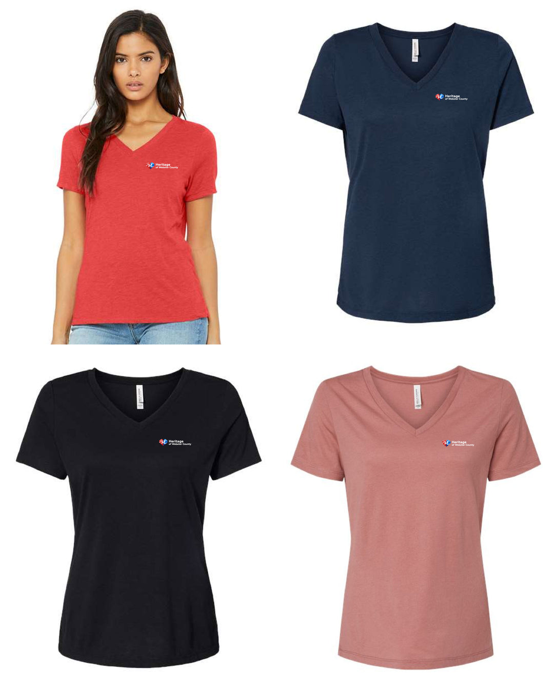 HOWC Women's Relaxed TriBlend V-Neck