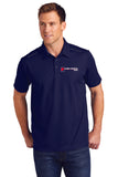 Home Federal Men's Pin Point Mesh Polo