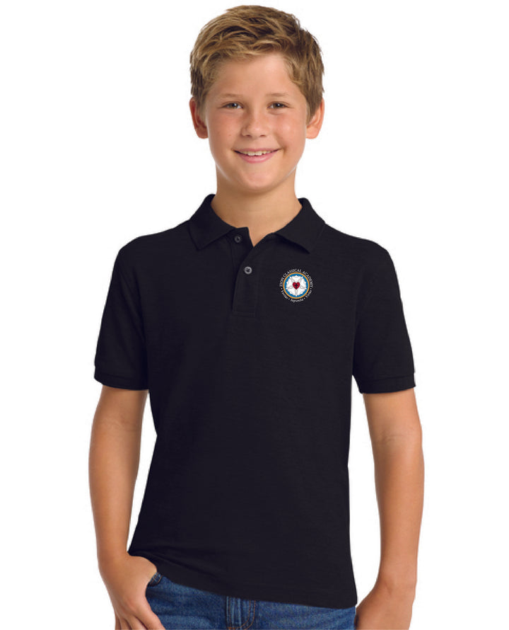 Zion Port Authority® Youth Cotton Feel Polo Y500