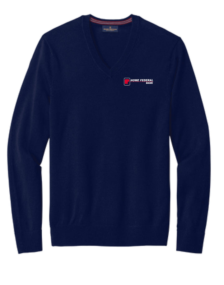 Home Federal Men's V-Neck Sweater