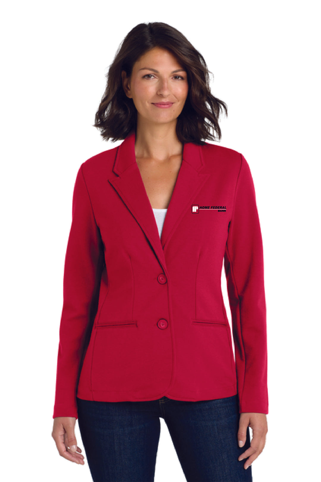 Home Federal Women's Knit Blazer
