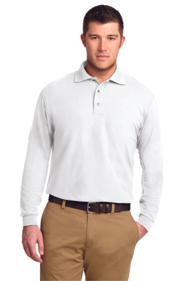 Port Authority® Cotton Feel Long Sleeve Polo HCS K500LS