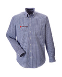 Home Federal Men's Gingham Check Woven Shirt