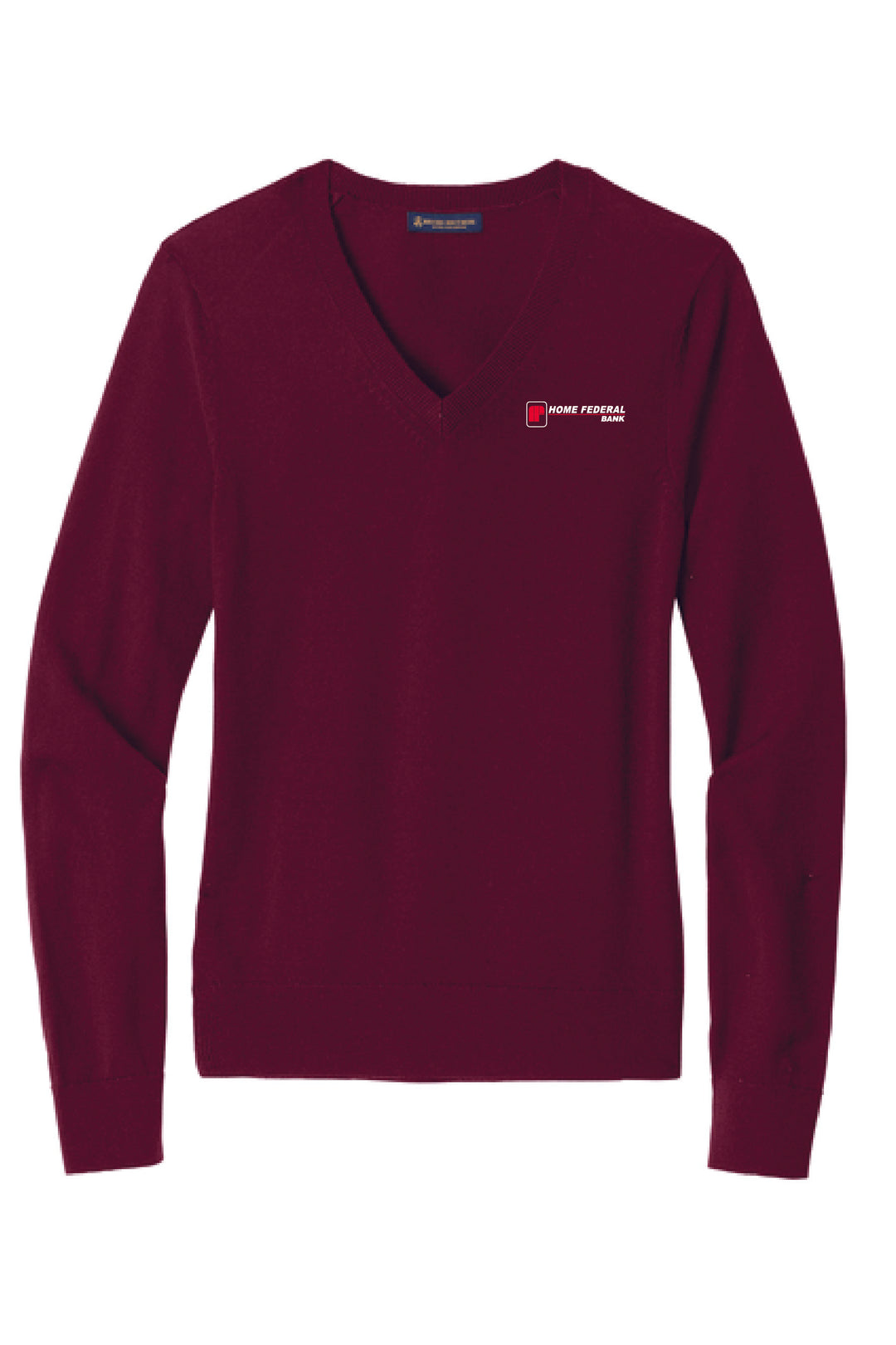 Home Federal Women's Merino V-neck Sweater