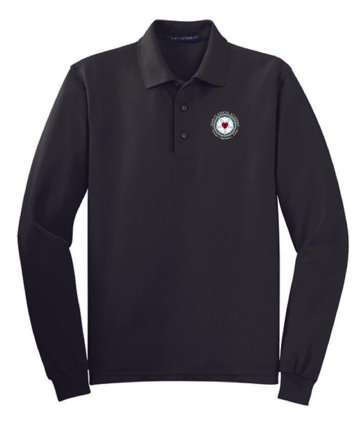 Zion Port Authority® Cotton Feel Long Sleeve Polo K500LS