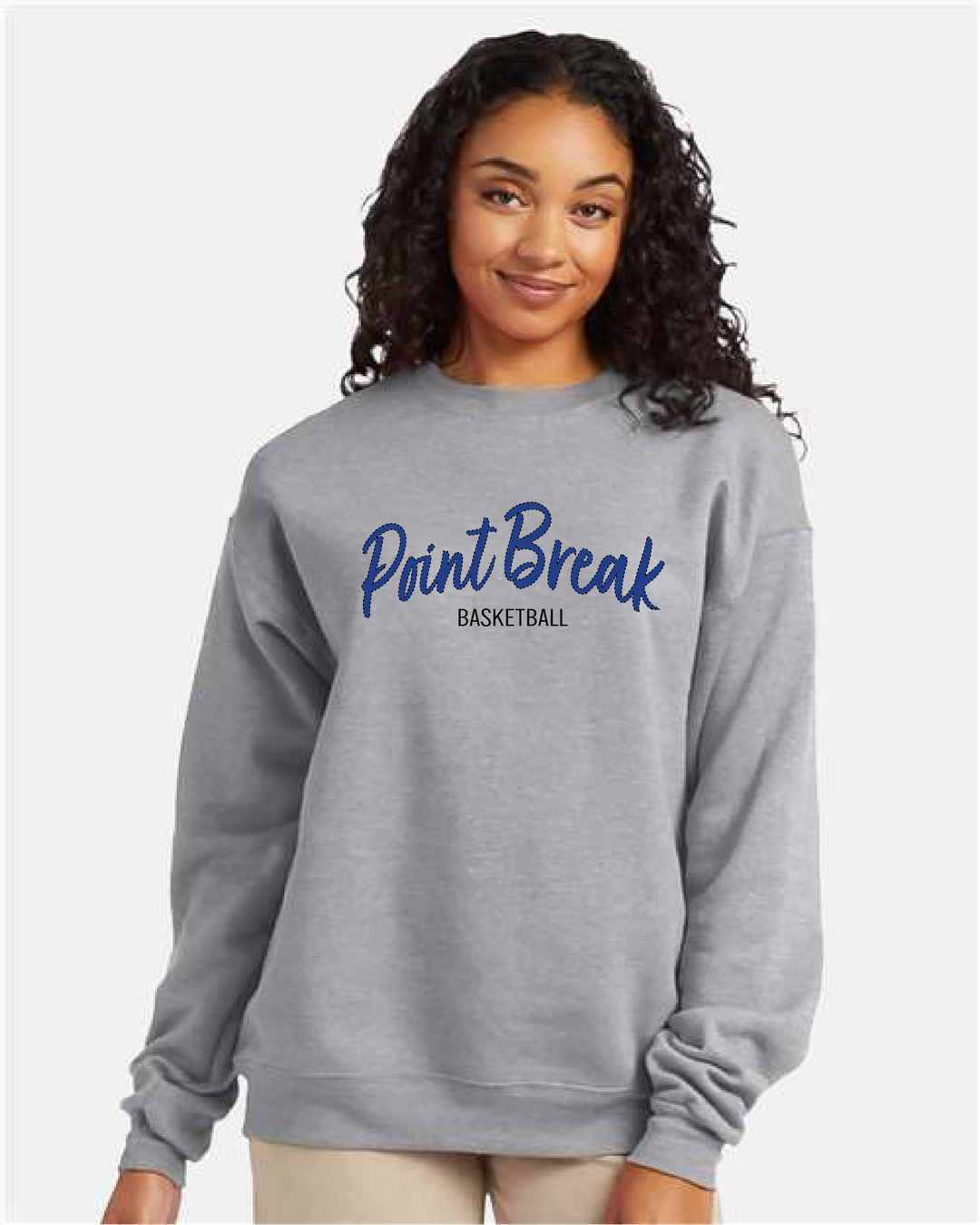 Point Break Applique Sweatshirt