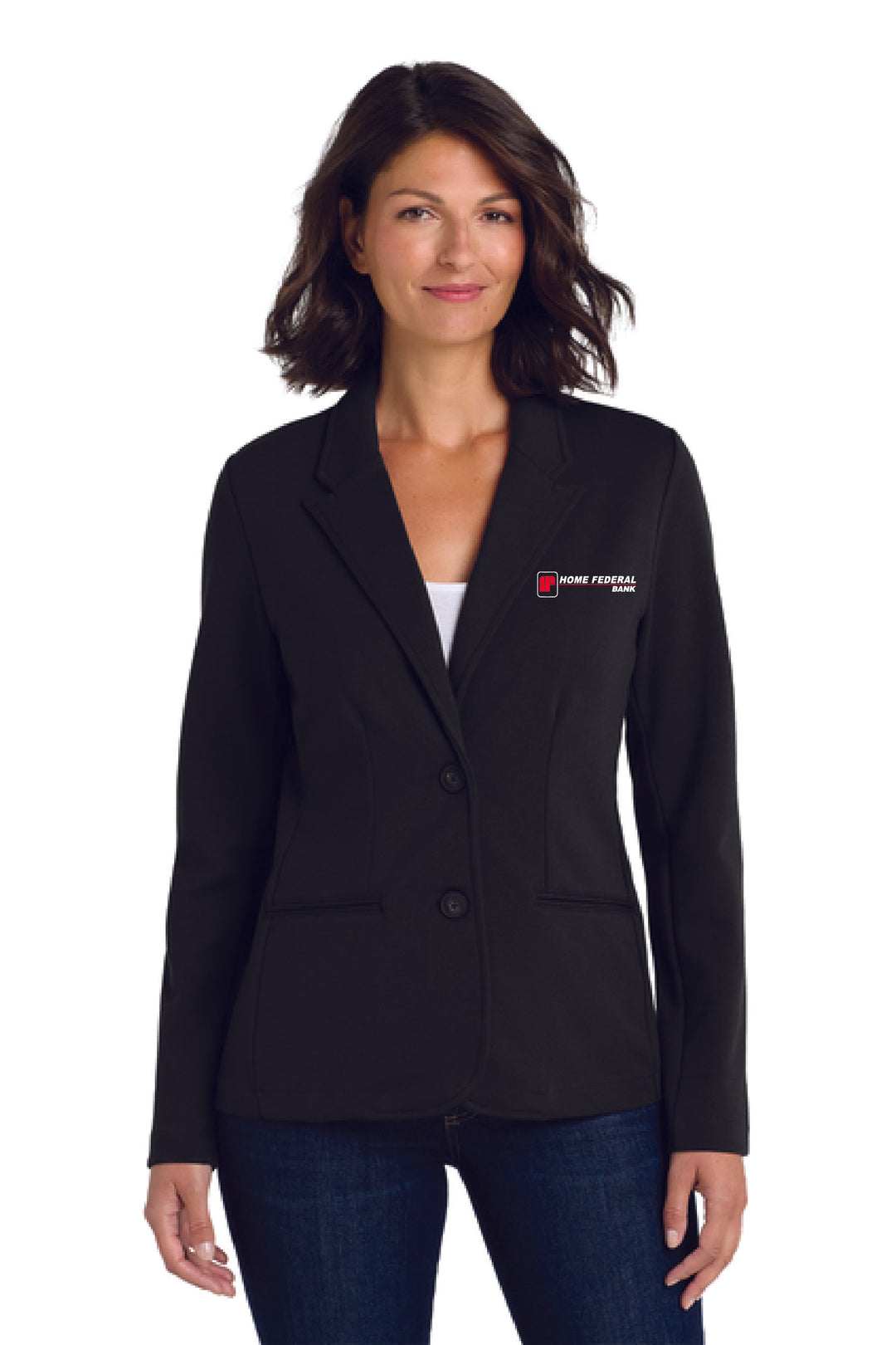Home Federal Women's Knit Blazer
