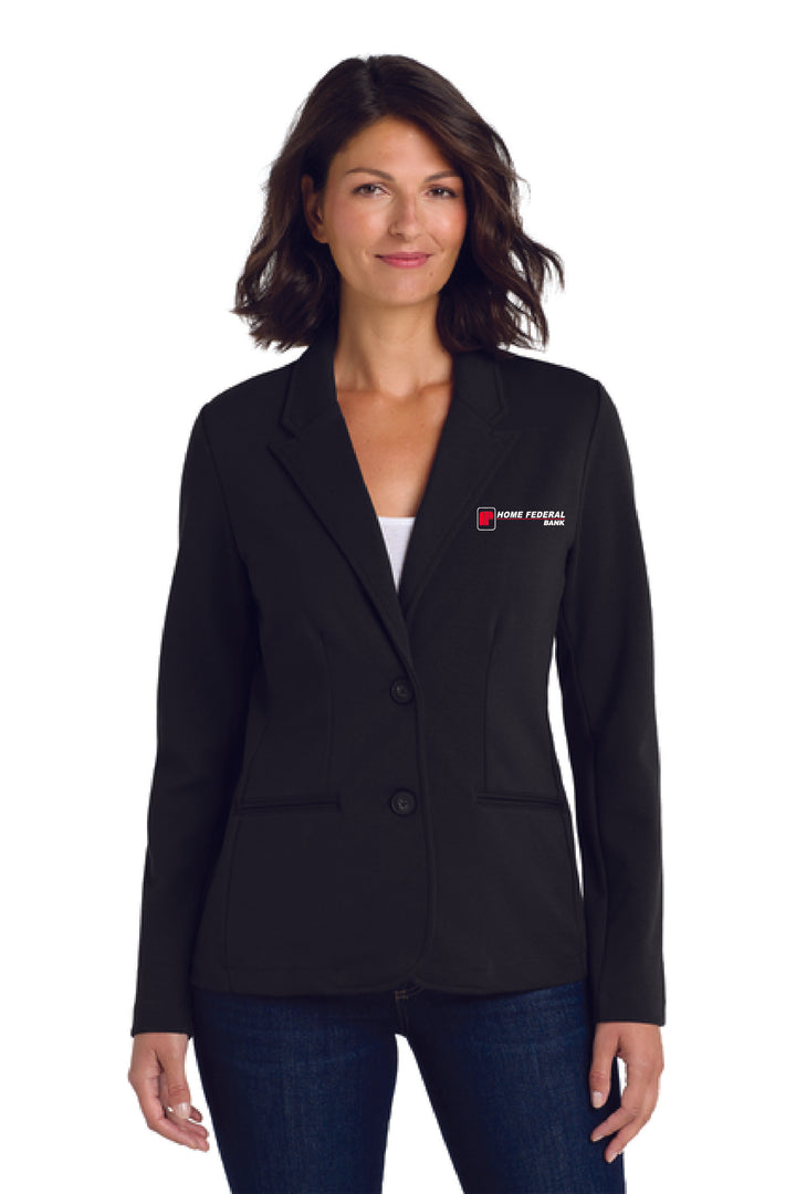 Home Federal Women's Knit Blazer