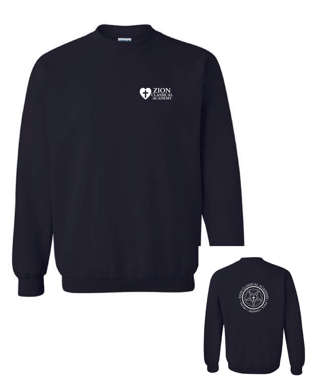 Zion Gildan® - Youth Heavy Blend™ Crewneck Sweatshirt 18000B