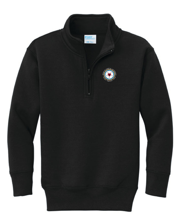 Zion Port & Co Youth Core Fleece 1/4 zip PC78YQ