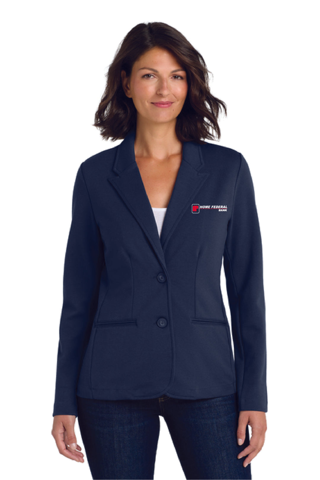 Home Federal Women's Knit Blazer