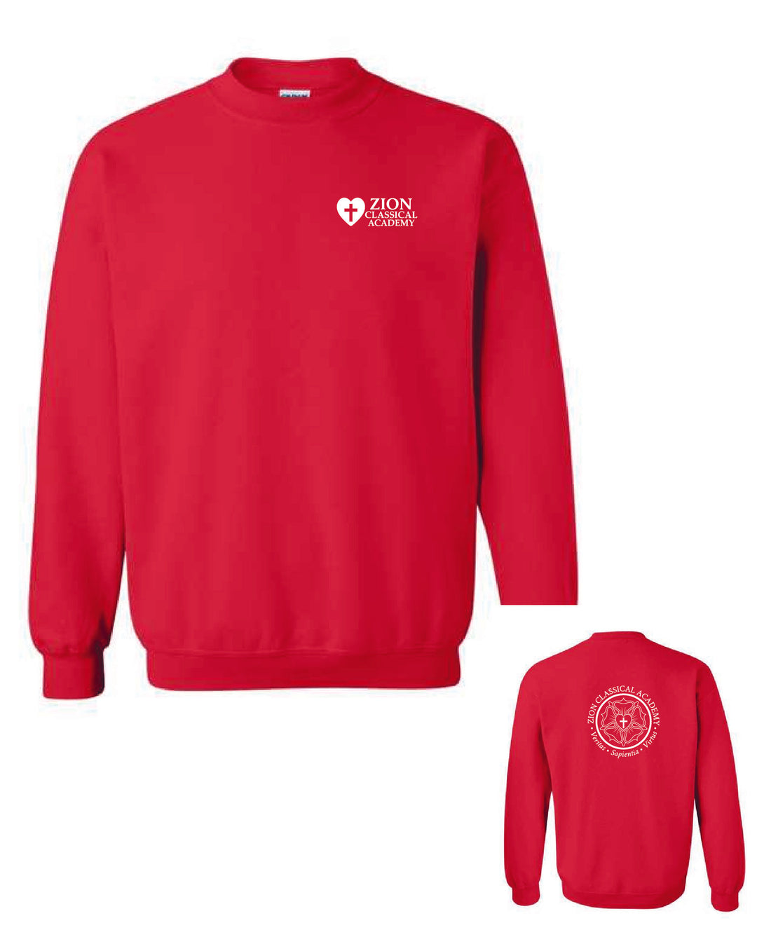 Zion Gildan® - Heavy Blend™ Crewneck Sweatshirt 18000