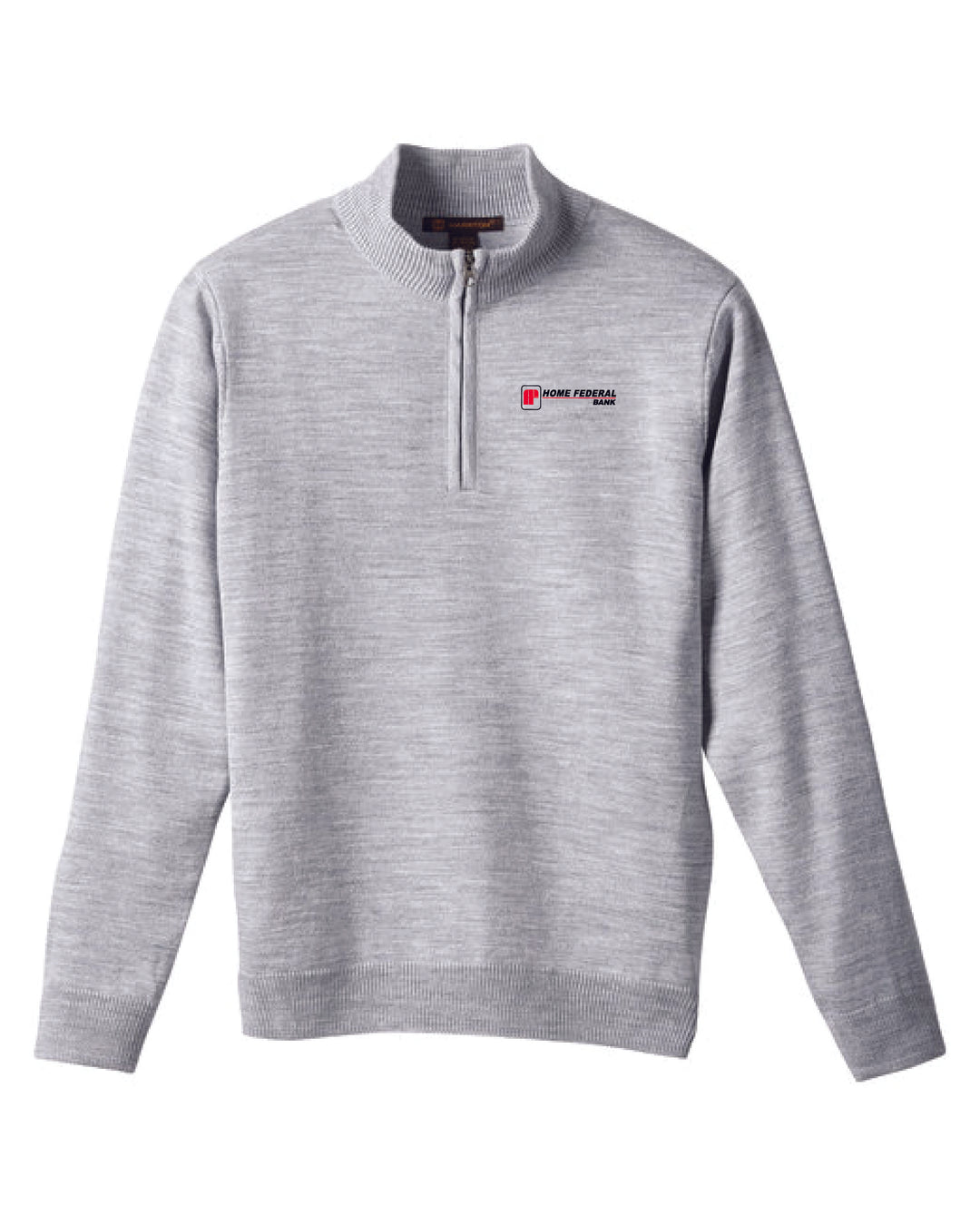 Home Federal Men's Harriton 1/4 Zip Sweater