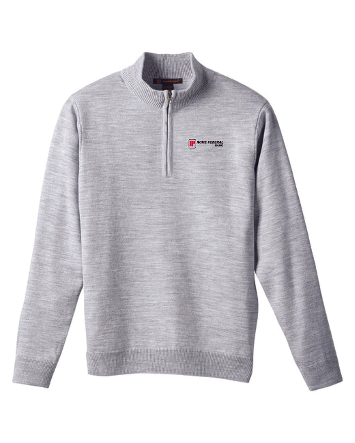 Home Federal Men's Harriton 1/4 Zip Sweater