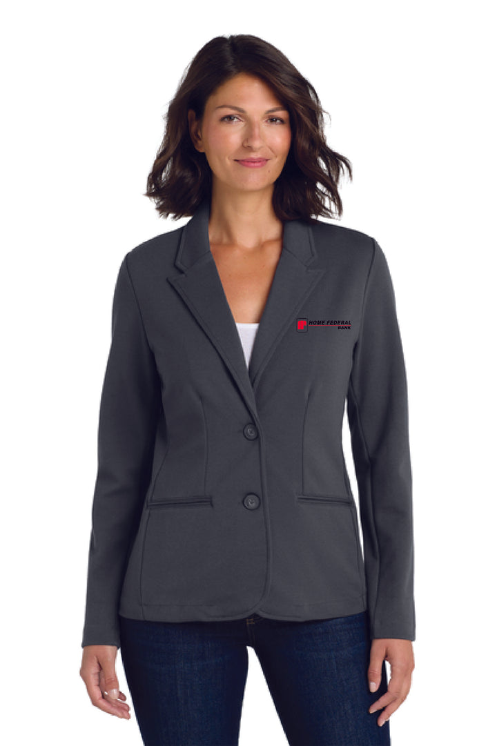 Home Federal Women's Knit Blazer