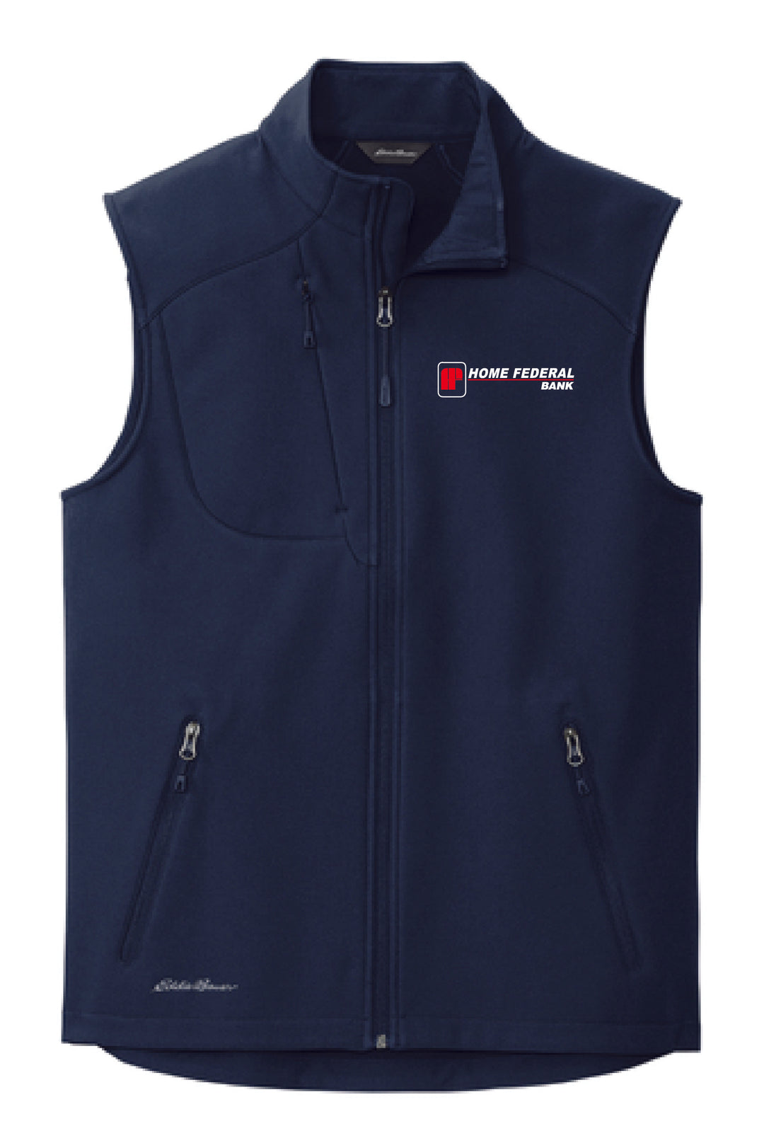 Home Federal Men's Eddie Bauer Stretch Softshell Vest