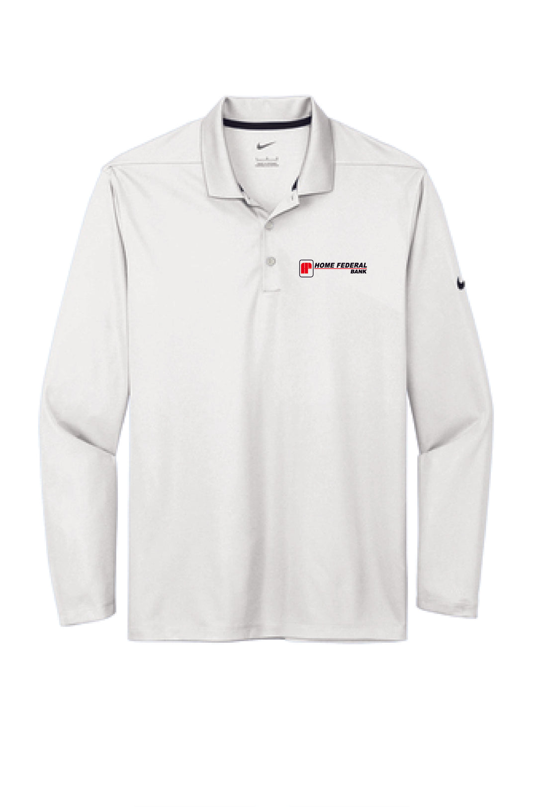 Home Federal Mens's Nike Long Sleeve Polo