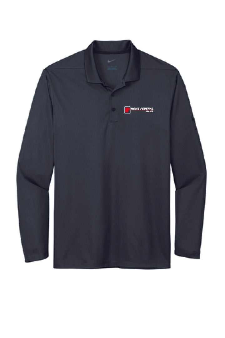 Home Federal Mens's Nike Long Sleeve Polo