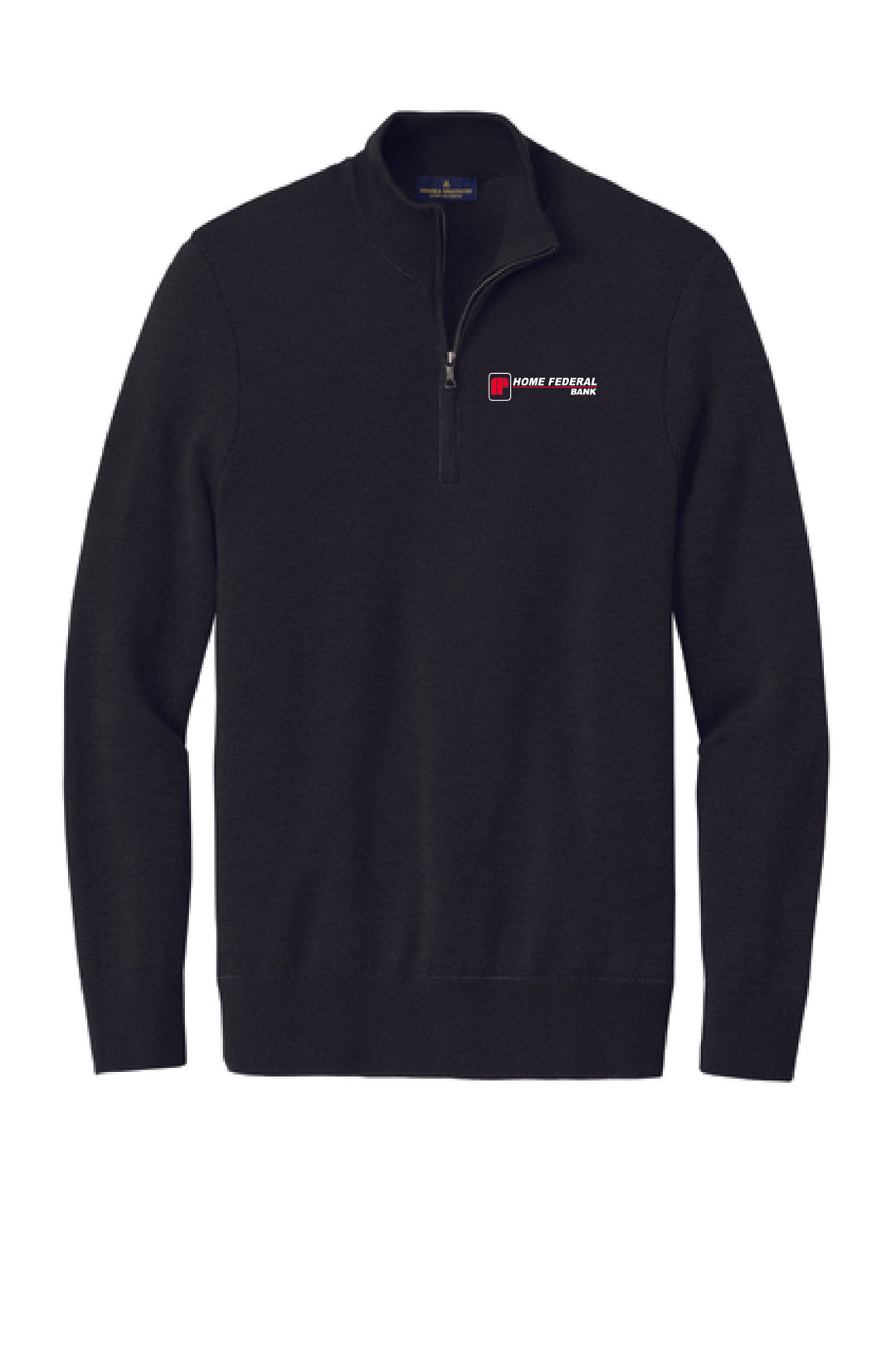 Home Federal Brooks Brothers 1/4 Zip Sweater