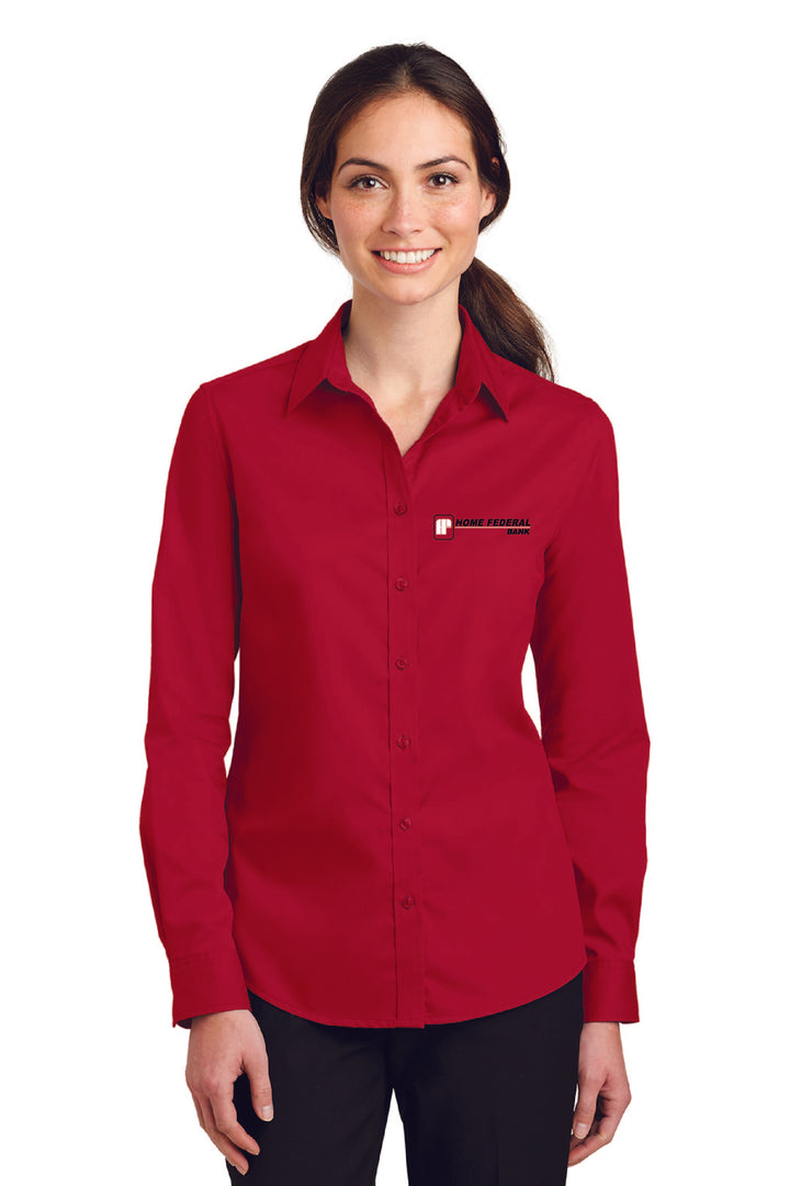 Home Federal Ladies Twill Dress Shirt