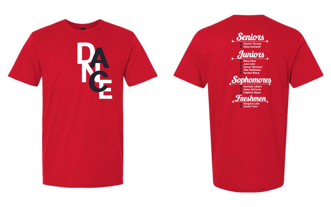 AC Stars Dance Red T-shirt