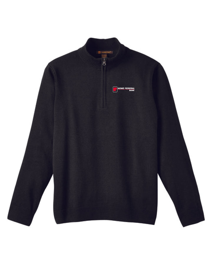Home Federal Men's Harriton 1/4 Zip Sweater