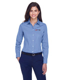 Home Federal Women's Solid Oxford Woven Shirt
