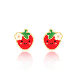 You're Berry Cute Cutie Stud Earrings