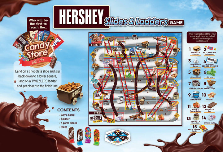 Hershey's - Slides and Ladders Board Game