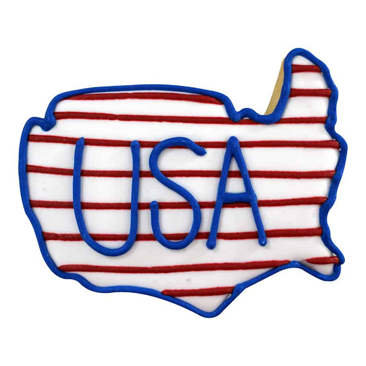 USA Map Cookie Cutter (4.25")