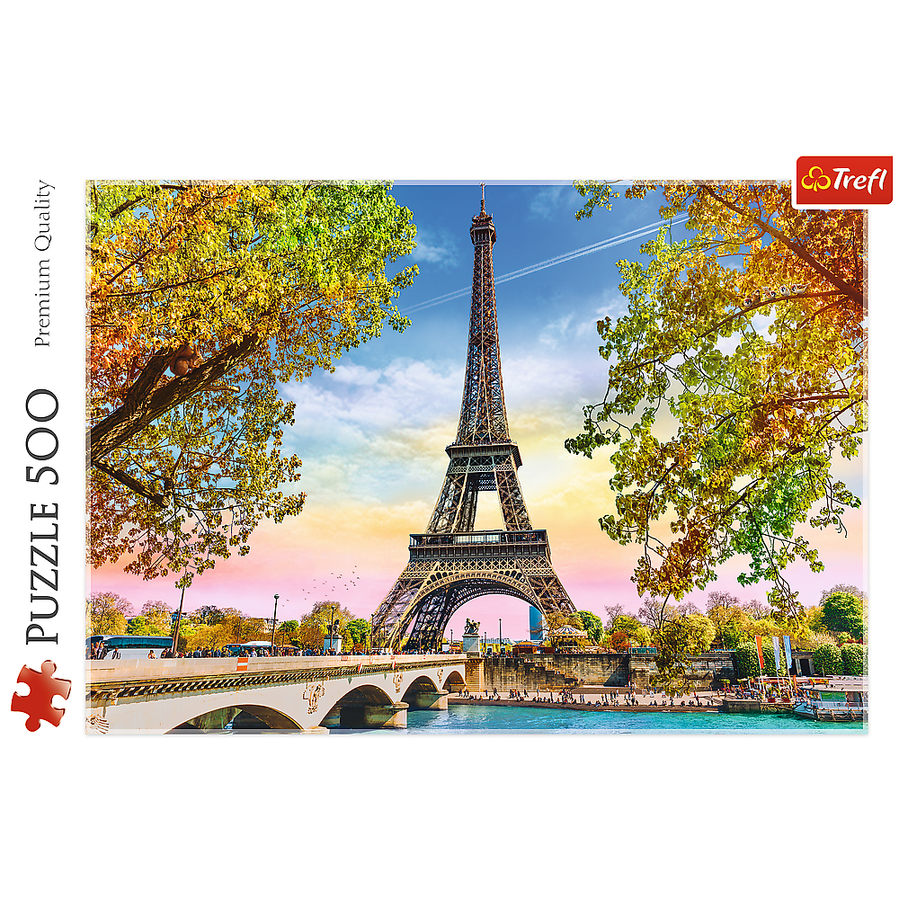 500 Piece Jigsaw Puzzles, Romantic Paris, France
