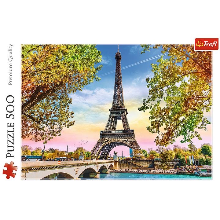 500 Piece Jigsaw Puzzles, Romantic Paris, France