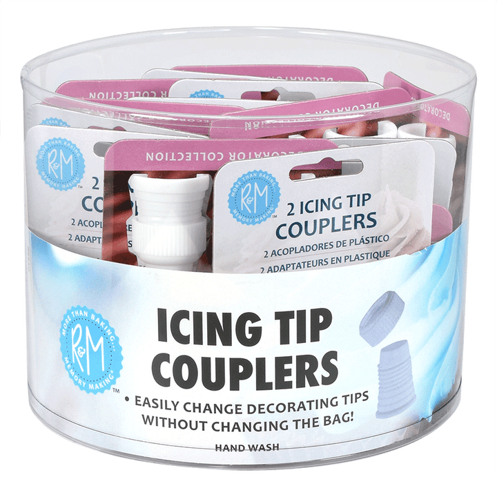 Icing Tip Couplers Carded