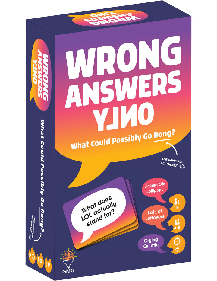 Wrong Answers Only