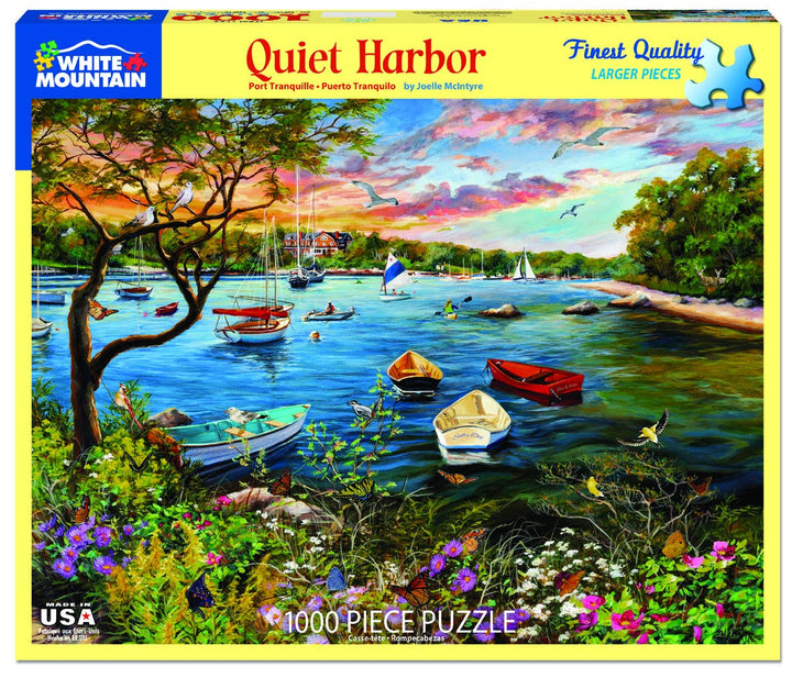 Quiet Harbor (1722pz) - 1000 Piece Jigsaw Puzzle