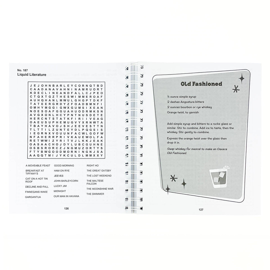 The Art of Mixology: Word Search Intoxicating Puzzles